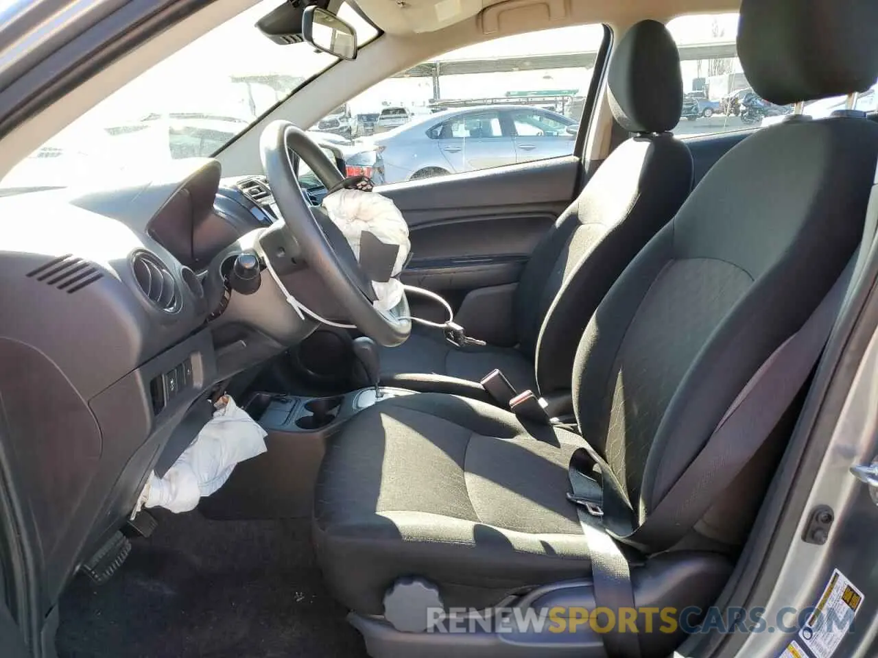 7 fotografías del automóvil dañado ML32AUHJ7MH014420 MITSUBISHI MIRAGE 2021