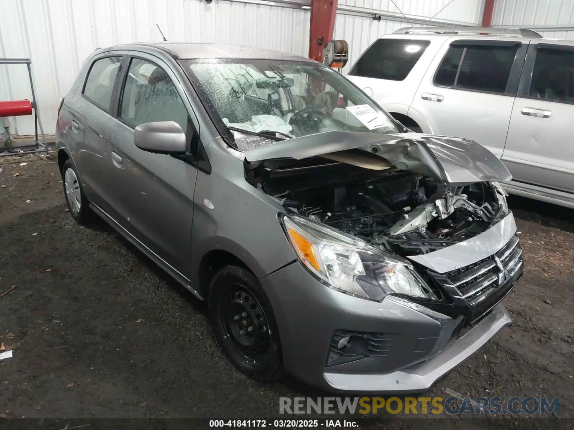 1 fotografías del automóvil dañado ML32AUHJ8MH005001 MITSUBISHI MIRAGE 2021