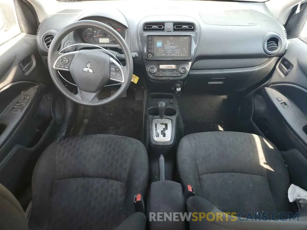 8 fotografías del automóvil dañado ML32AUHJ8MH007878 MITSUBISHI MIRAGE 2021