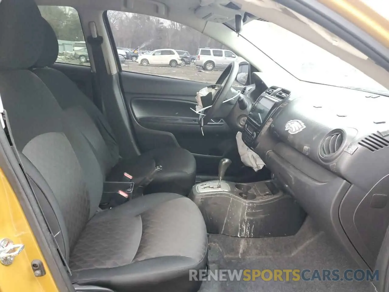 7 fotografías del automóvil dañado ML32AUHJ8MH008514 MITSUBISHI MIRAGE 2021