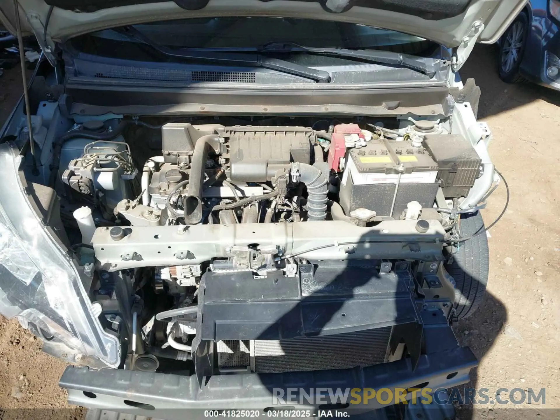 10 fotografías del automóvil dañado ML32AUHJ8MH012319 MITSUBISHI MIRAGE 2021
