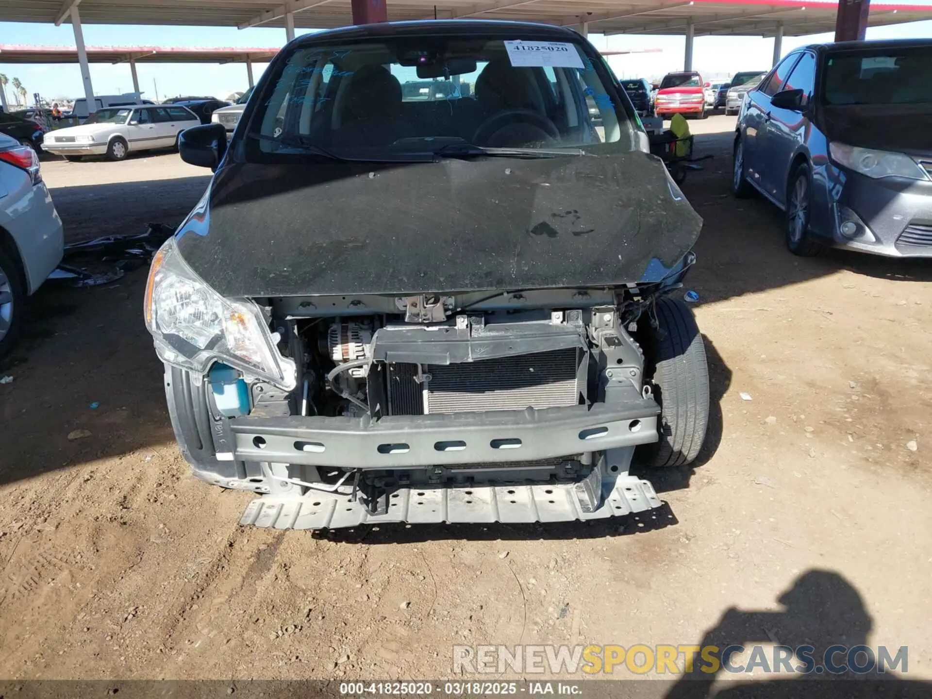 6 fotografías del automóvil dañado ML32AUHJ8MH012319 MITSUBISHI MIRAGE 2021
