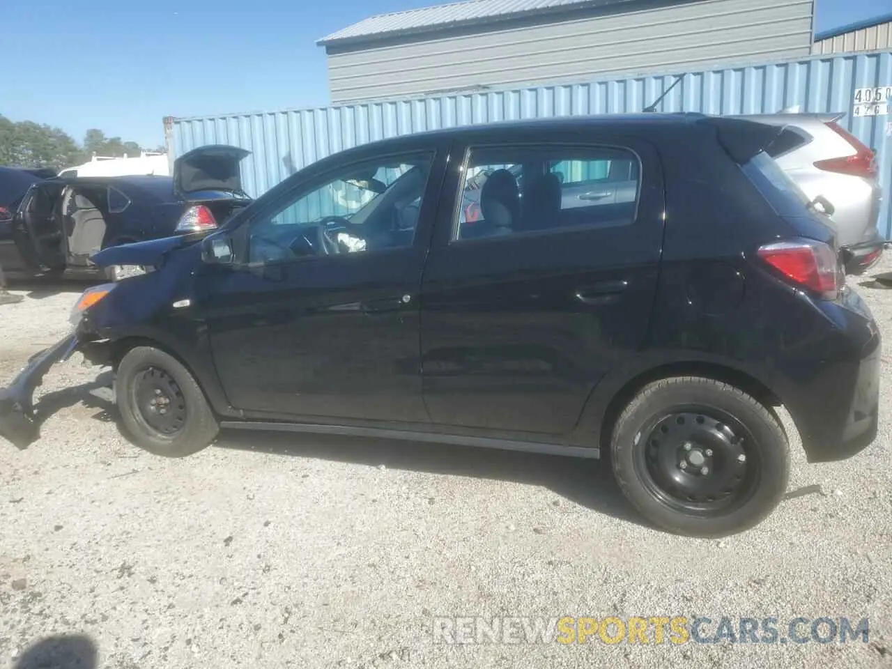 2 fotografías del automóvil dañado ML32AUHJ8MH012997 MITSUBISHI MIRAGE 2021