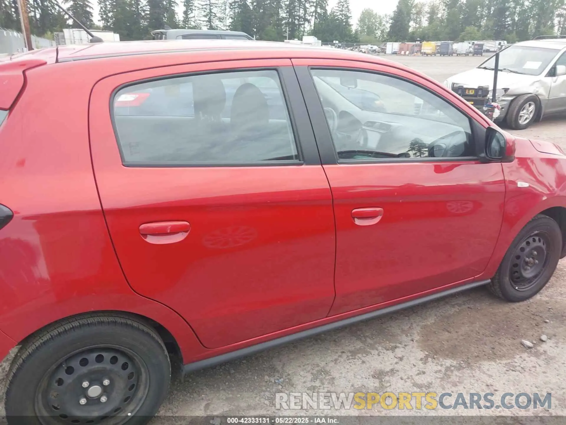 13 fotografías del automóvil dañado ML32AUHJ8MH014457 MITSUBISHI MIRAGE 2021