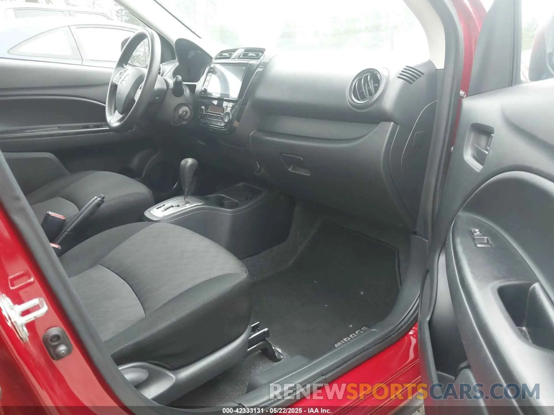 5 fotografías del automóvil dañado ML32AUHJ8MH014457 MITSUBISHI MIRAGE 2021