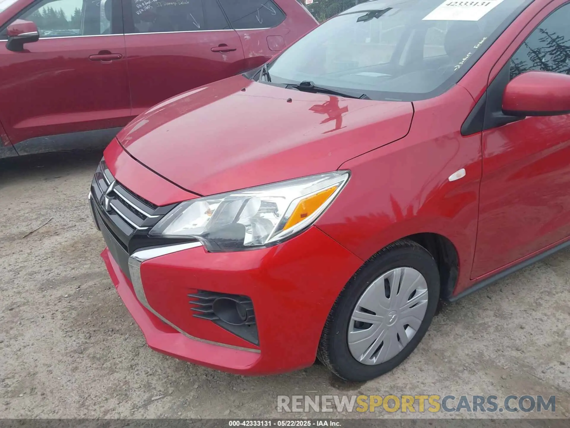 6 fotografías del automóvil dañado ML32AUHJ8MH014457 MITSUBISHI MIRAGE 2021