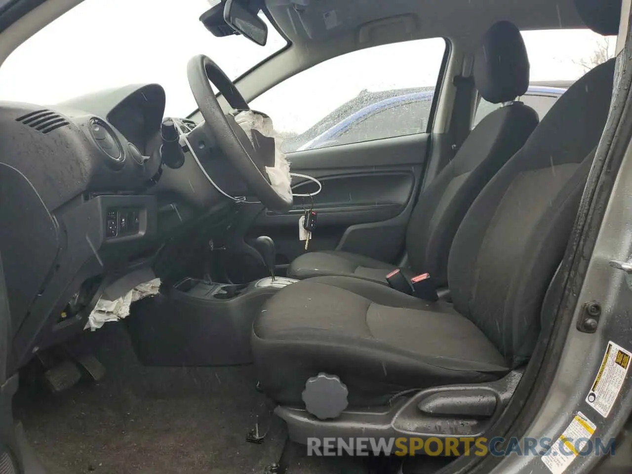 7 fotografías del automóvil dañado ML32AUHJ9MH003645 MITSUBISHI MIRAGE 2021