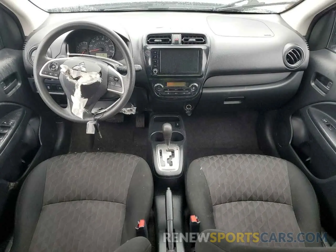 8 fotografías del automóvil dañado ML32AUHJ9MH003645 MITSUBISHI MIRAGE 2021