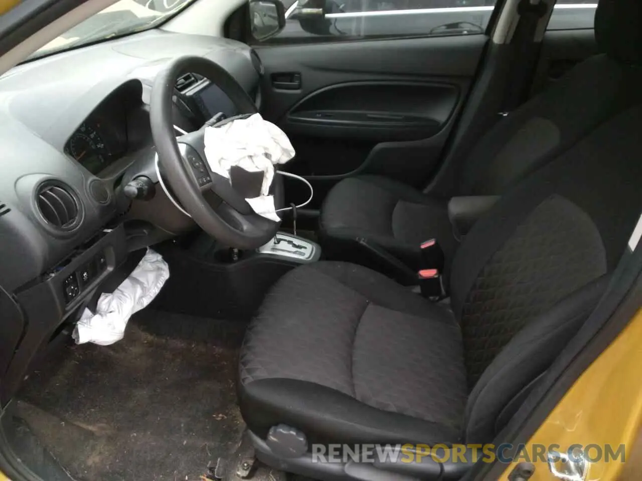7 fotografías del automóvil dañado ML32AUHJ9MH007341 MITSUBISHI MIRAGE 2021