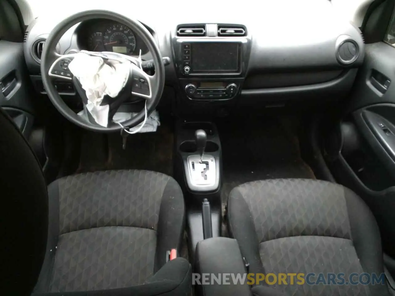 8 fotografías del automóvil dañado ML32AUHJ9MH007341 MITSUBISHI MIRAGE 2021