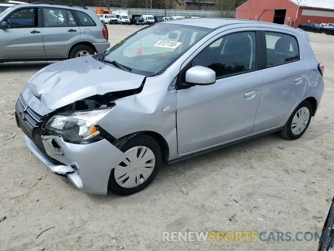 1 fotografías del automóvil dañado ML32AUHJ9MH008120 MITSUBISHI MIRAGE 2021