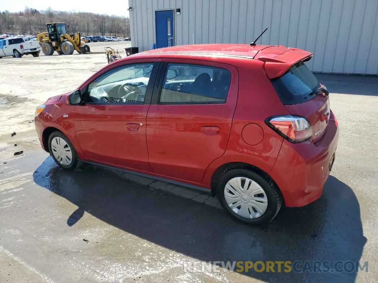 2 fotografías del automóvil dañado ML32AUHJ9MH008134 MITSUBISHI MIRAGE 2021
