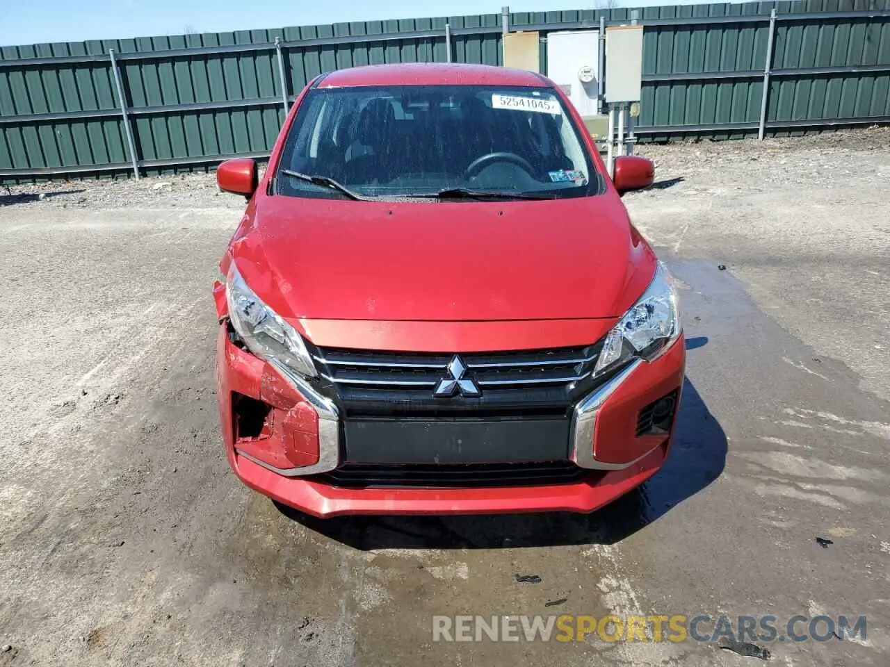 5 fotografías del automóvil dañado ML32AUHJ9MH008134 MITSUBISHI MIRAGE 2021