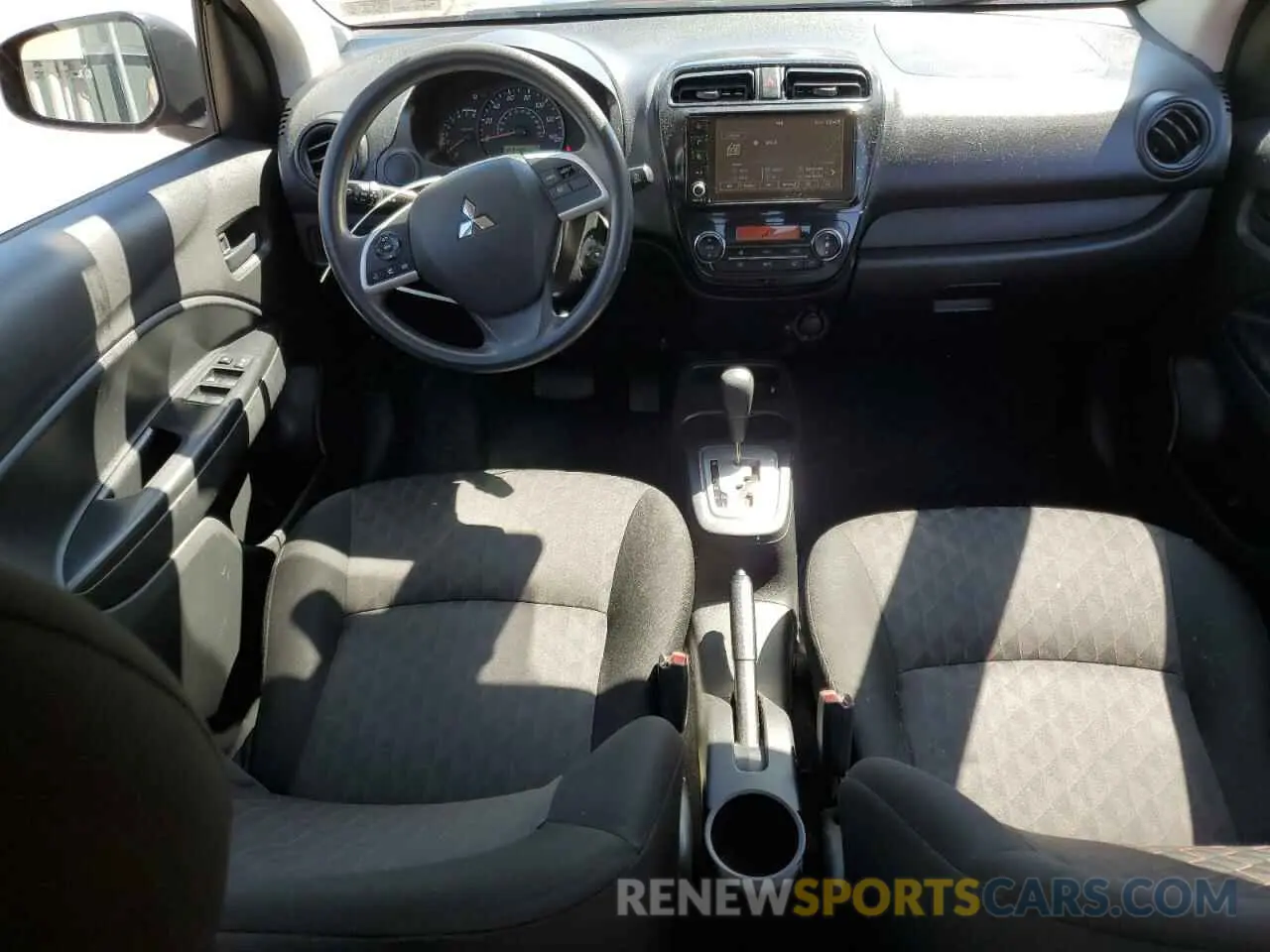 8 fotografías del automóvil dañado ML32AUHJ9MH008134 MITSUBISHI MIRAGE 2021