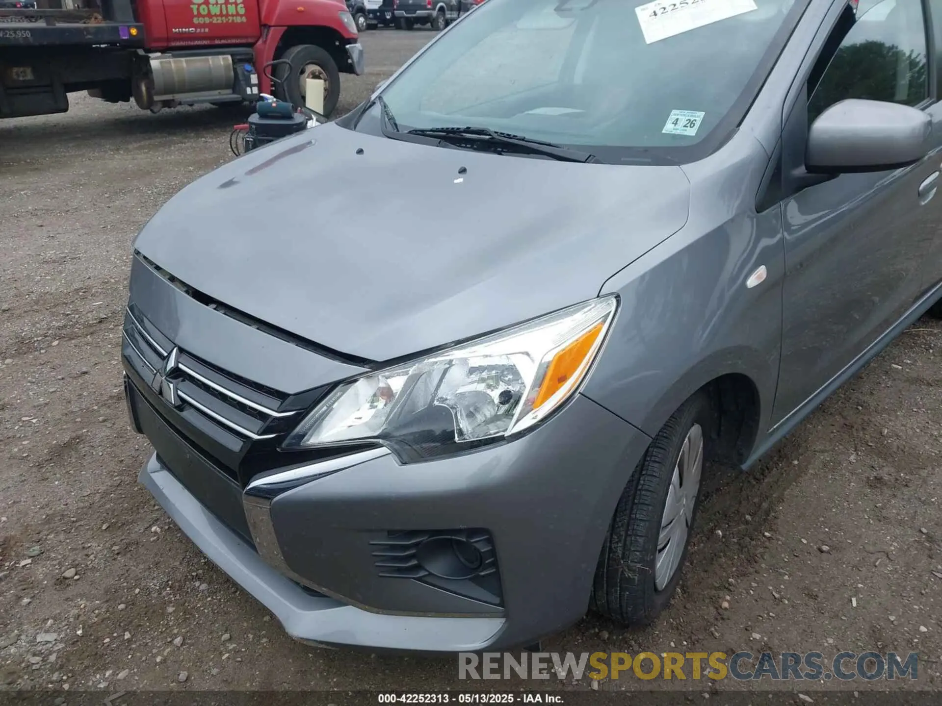 16 fotografías del automóvil dañado ML32AUHJ9MH008618 MITSUBISHI MIRAGE 2021