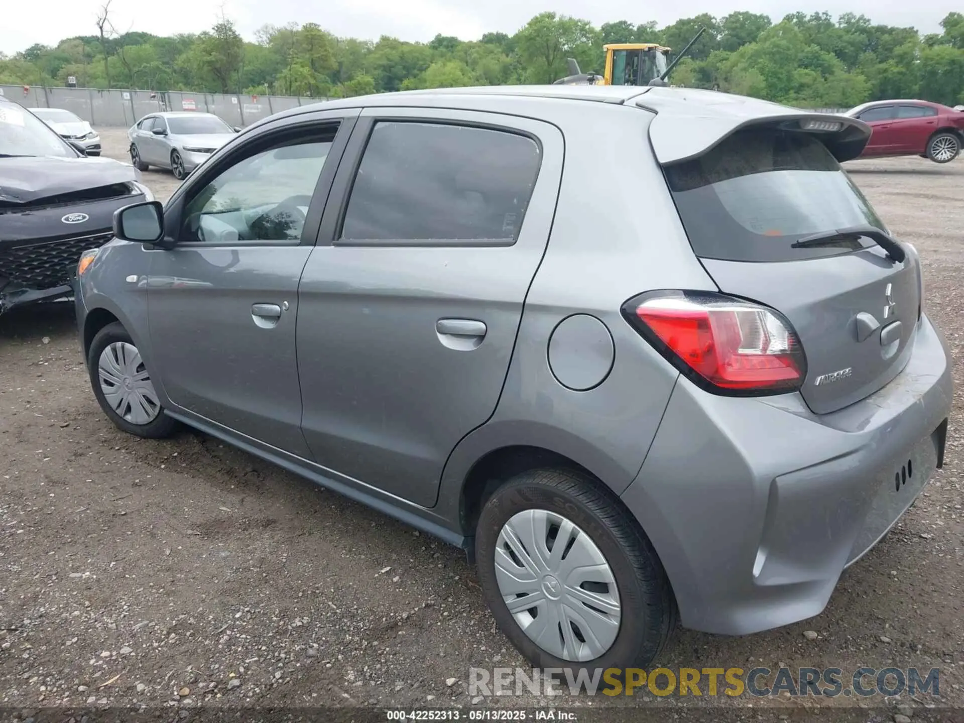 3 fotografías del automóvil dañado ML32AUHJ9MH008618 MITSUBISHI MIRAGE 2021