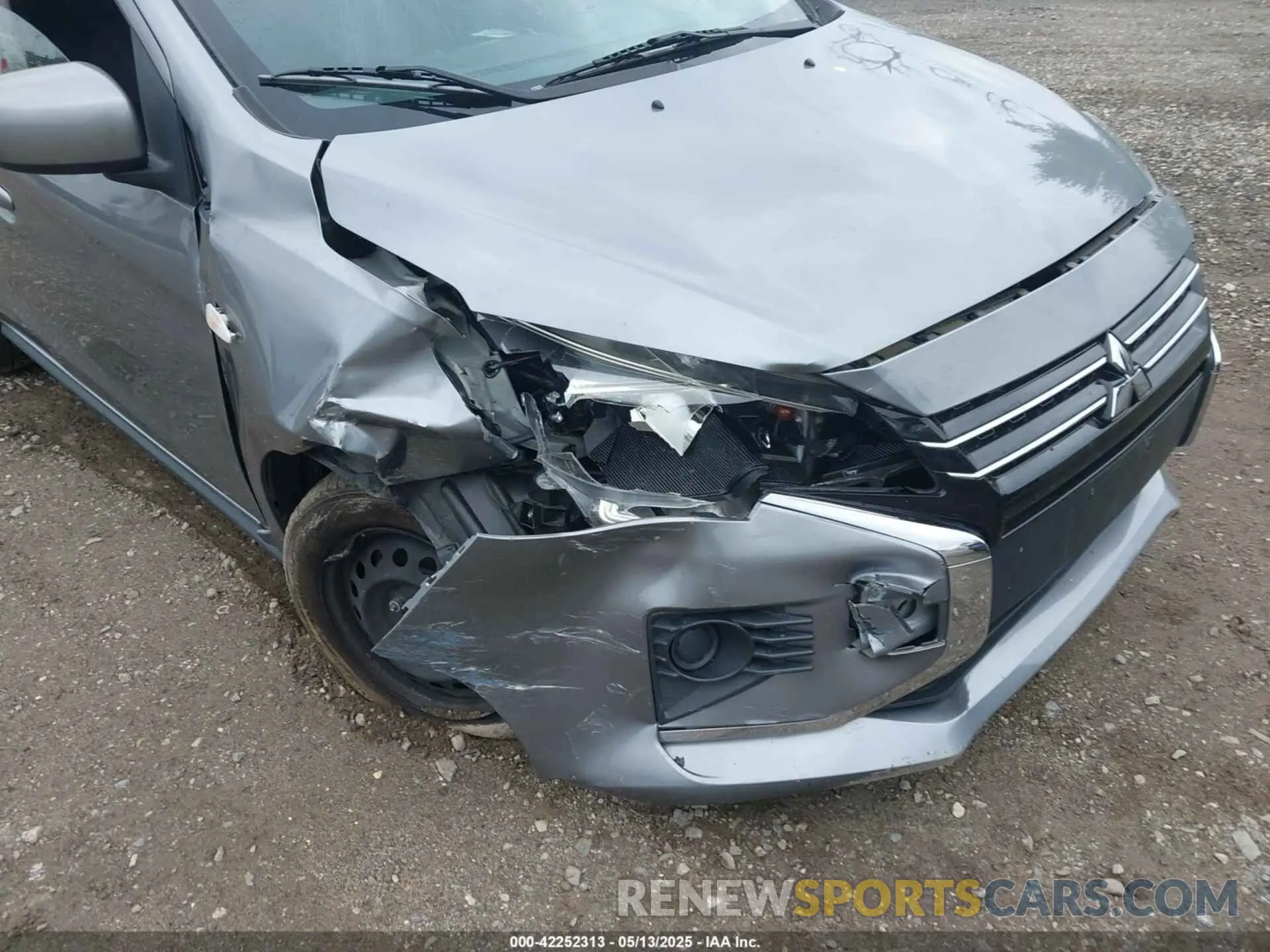 6 fotografías del automóvil dañado ML32AUHJ9MH008618 MITSUBISHI MIRAGE 2021