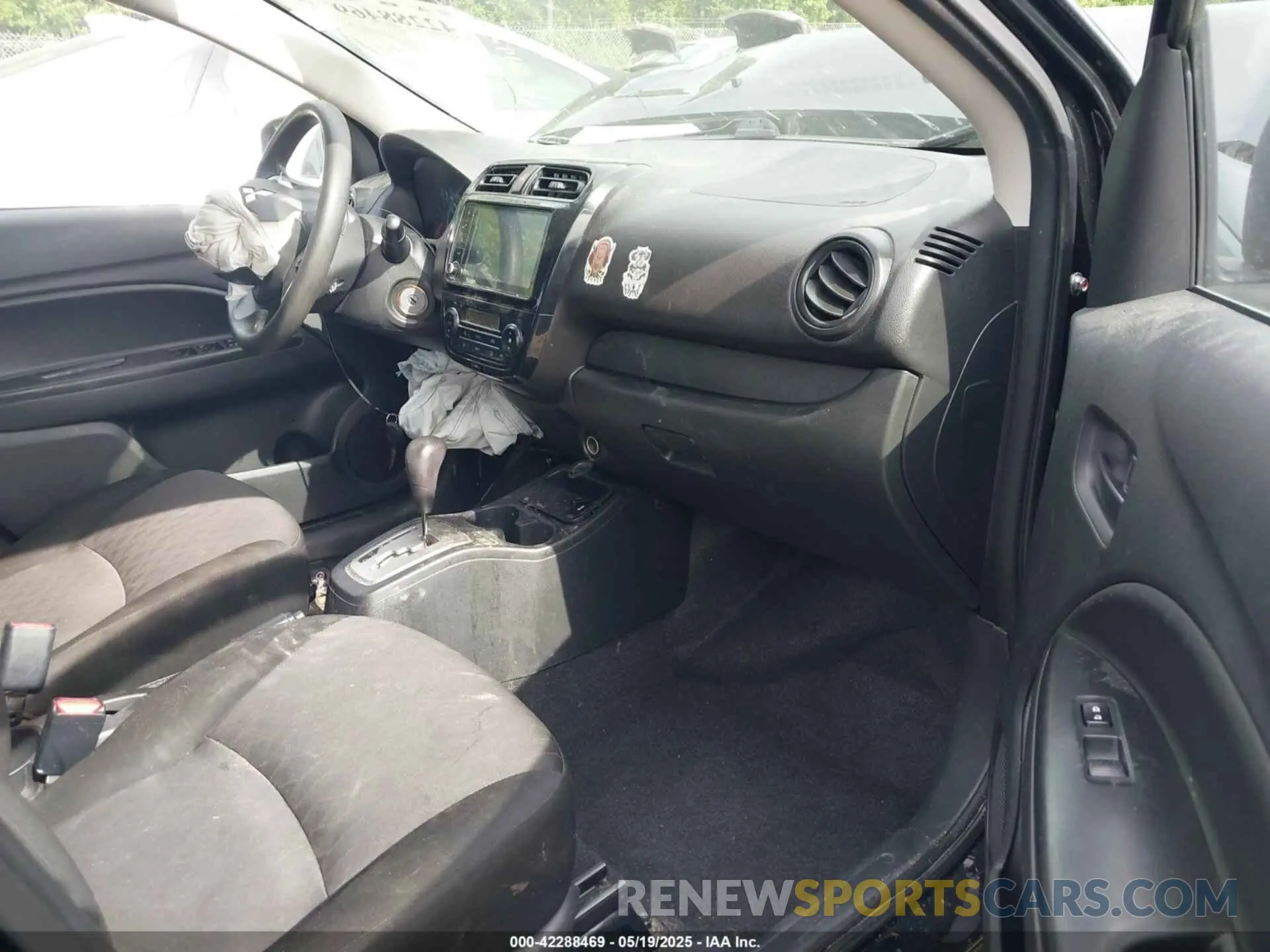 5 fotografías del automóvil dañado ML32AUHJ9MH010224 MITSUBISHI MIRAGE 2021