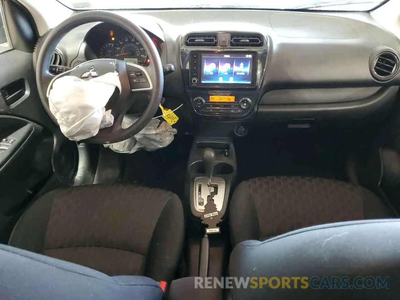 8 fotografías del automóvil dañado ML32AUHJXMH002052 MITSUBISHI MIRAGE 2021