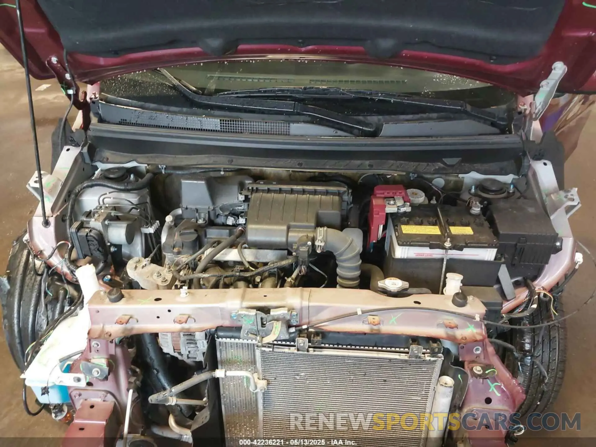 10 fotografías del automóvil dañado ML32AUHJXMH002228 MITSUBISHI MIRAGE 2021
