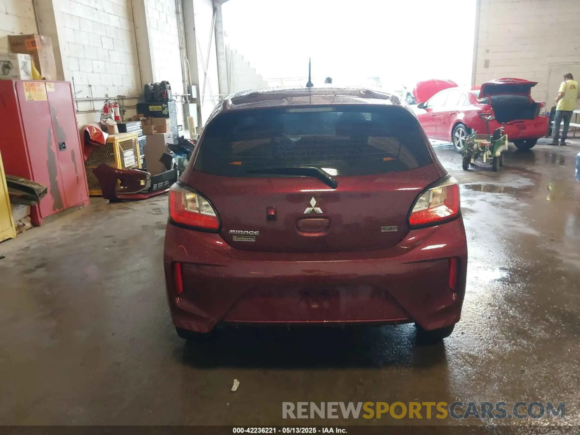 16 fotografías del automóvil dañado ML32AUHJXMH002228 MITSUBISHI MIRAGE 2021