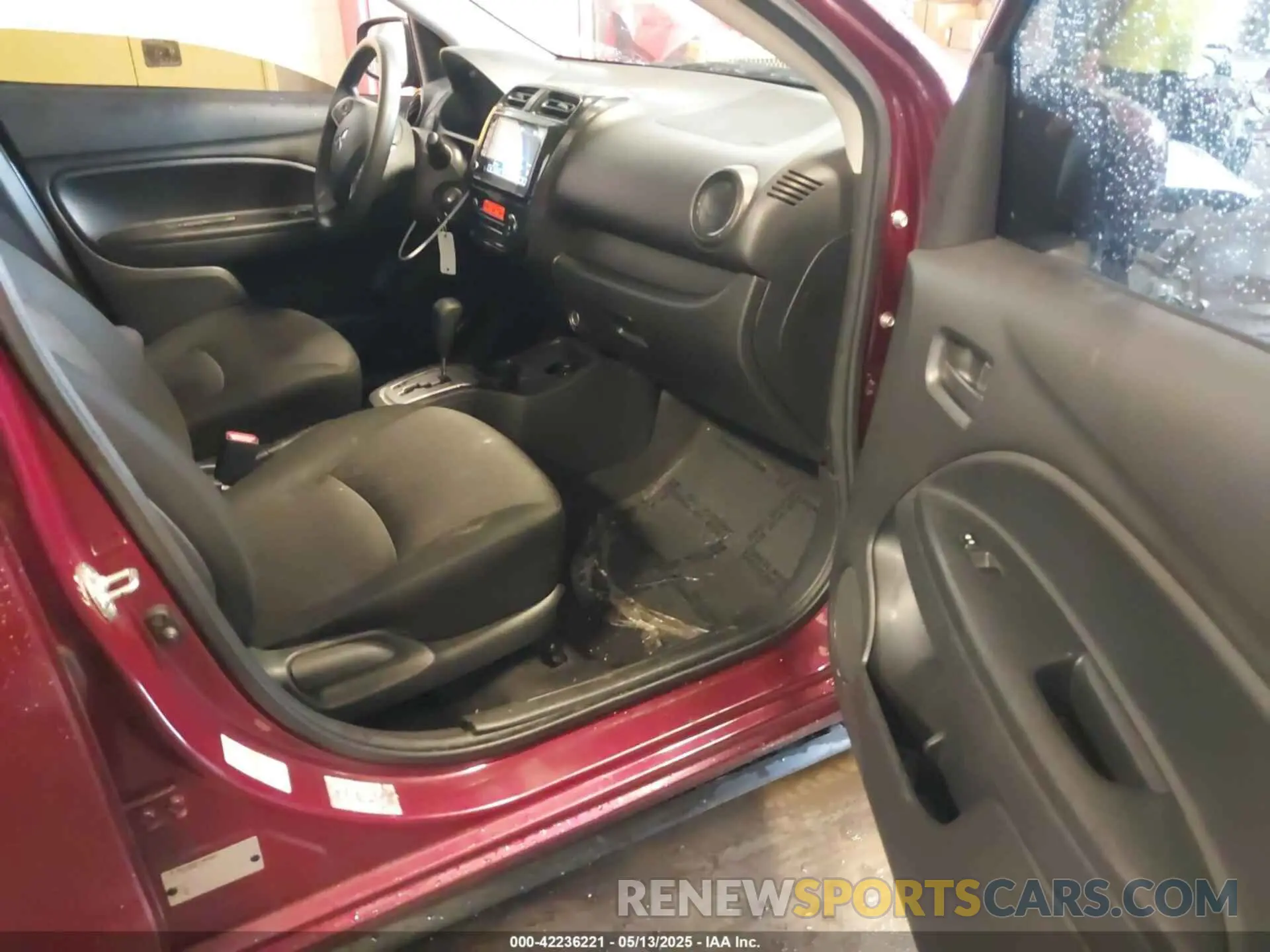 5 fotografías del automóvil dañado ML32AUHJXMH002228 MITSUBISHI MIRAGE 2021