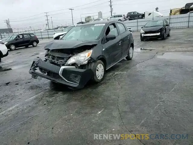 10 fotografías del automóvil dañado ML32AUHJXMH007669 MITSUBISHI MIRAGE 2021