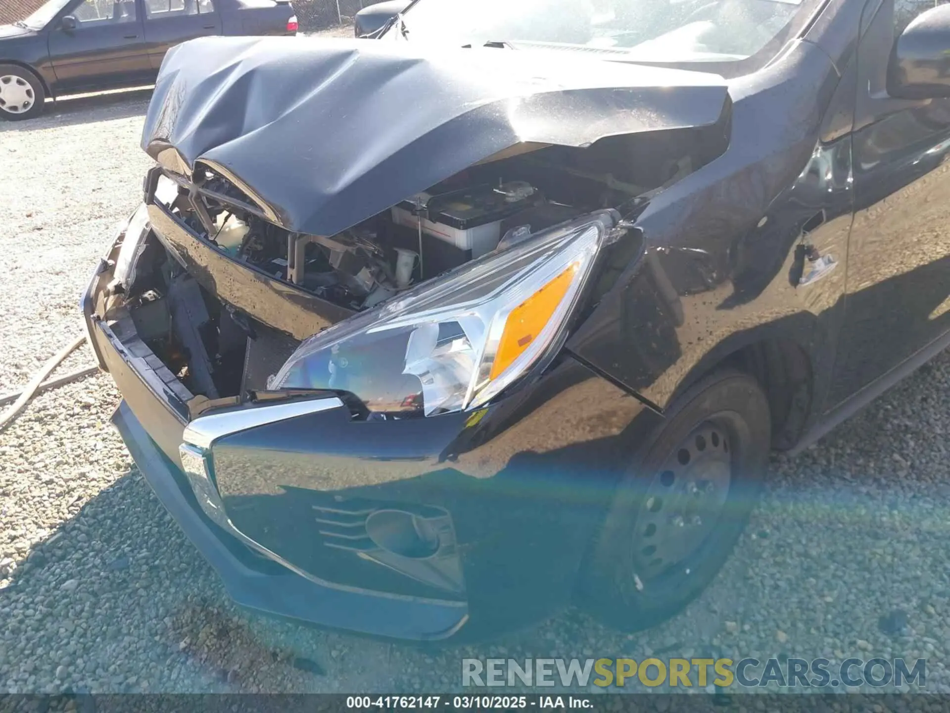 18 fotografías del automóvil dañado ML32AUHJXMH009860 MITSUBISHI MIRAGE 2021