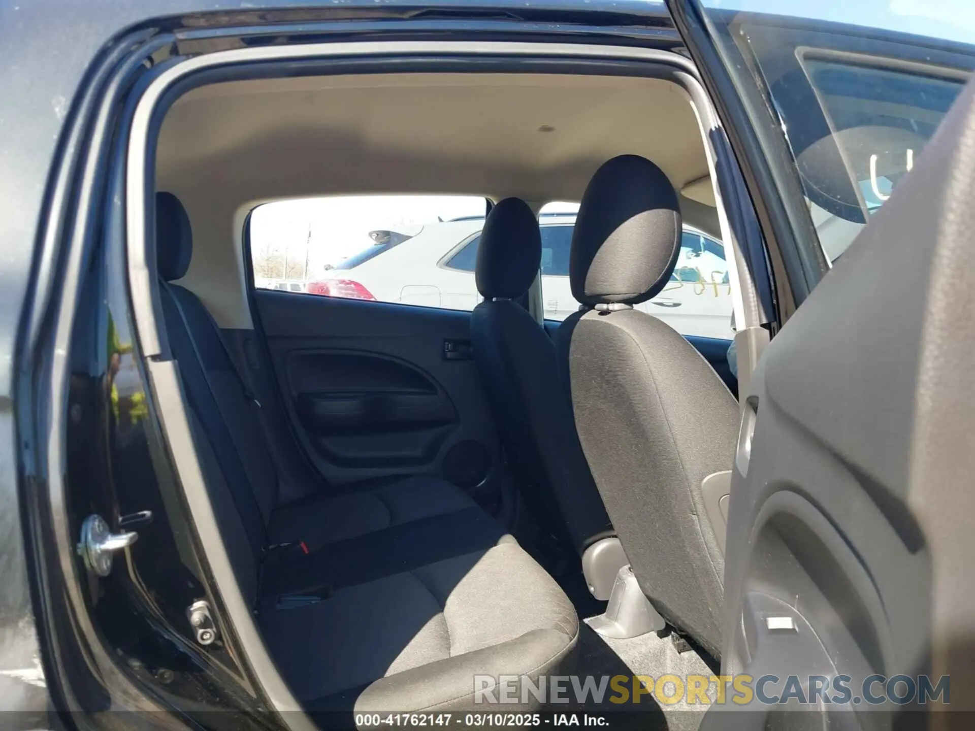 8 fotografías del automóvil dañado ML32AUHJXMH009860 MITSUBISHI MIRAGE 2021