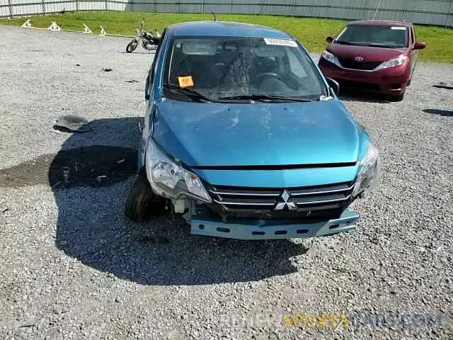 13 fotografías del automóvil dañado ML32AUHJXMH011429 MITSUBISHI MIRAGE 2021