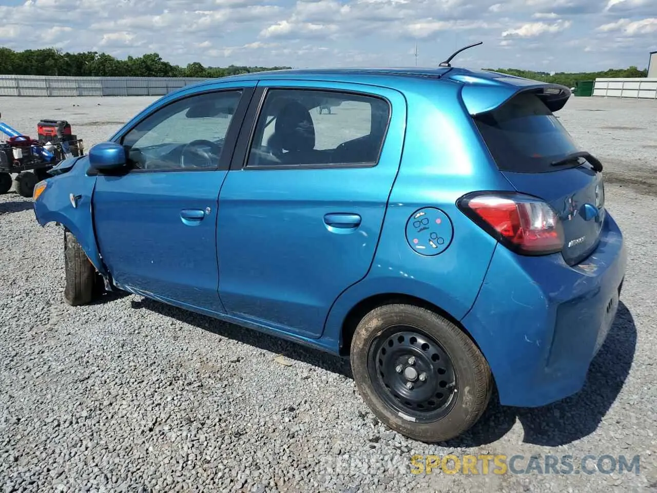 2 fotografías del automóvil dañado ML32AUHJXMH011429 MITSUBISHI MIRAGE 2021