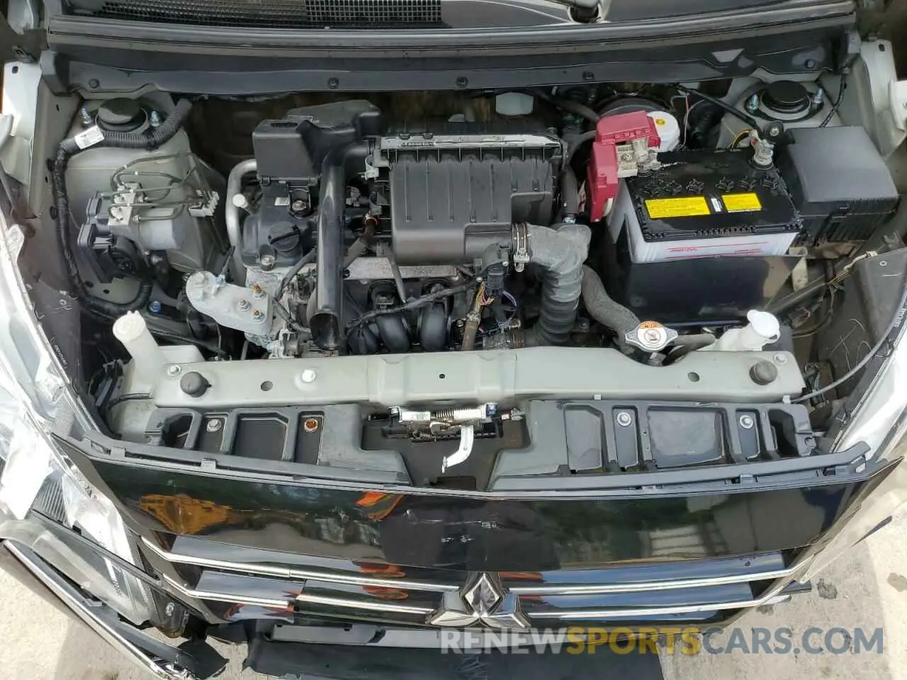 11 fotografías del automóvil dañado ML32AUHJXMH012614 MITSUBISHI MIRAGE 2021