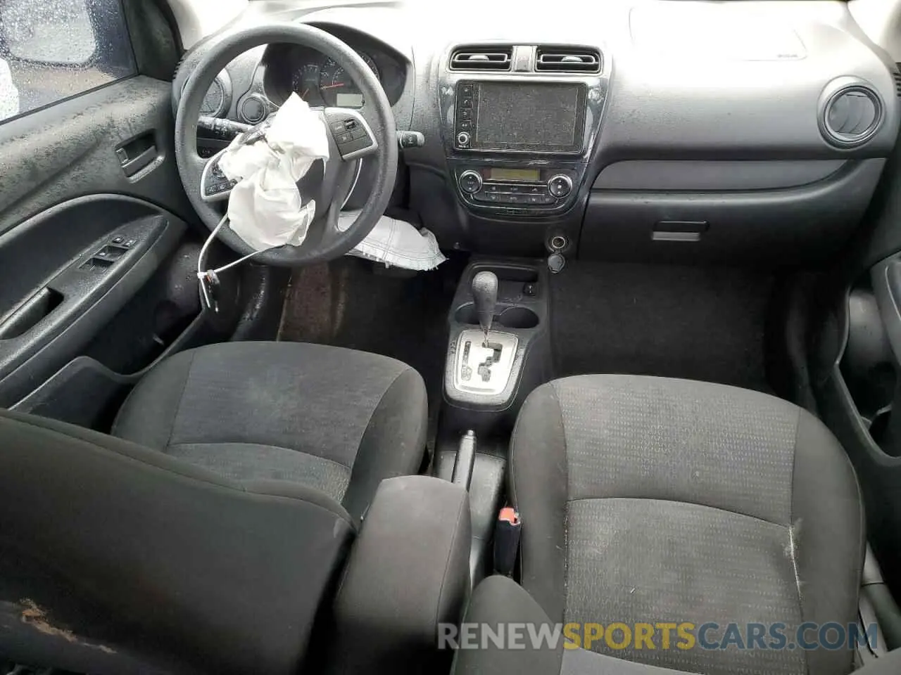 8 fotografías del automóvil dañado ML32FUFJ0MHF04592 MITSUBISHI MIRAGE 2021