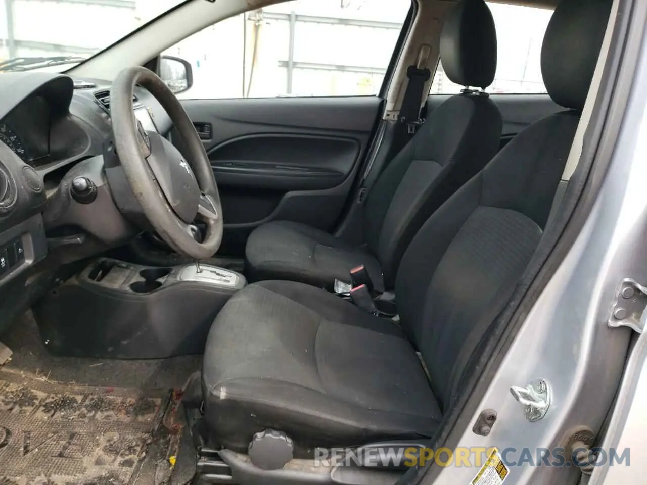 10 fotografías del automóvil dañado ML32FUFJ2MHF00902 MITSUBISHI MIRAGE 2021