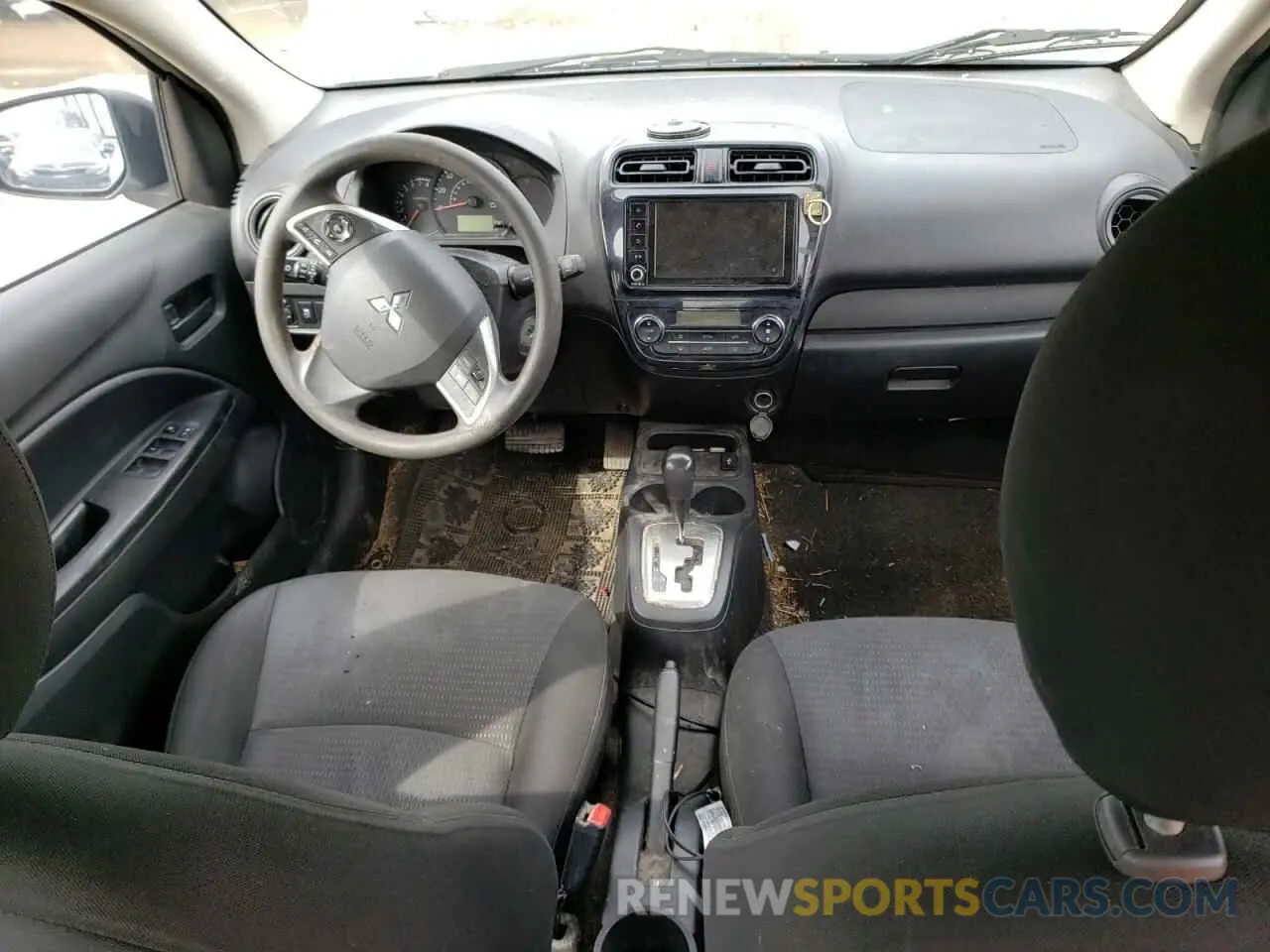 11 fotografías del automóvil dañado ML32FUFJ2MHF00902 MITSUBISHI MIRAGE 2021