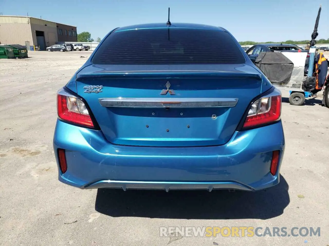 6 fotografías del automóvil dañado ML32FUFJ2MHF05467 MITSUBISHI MIRAGE 2021