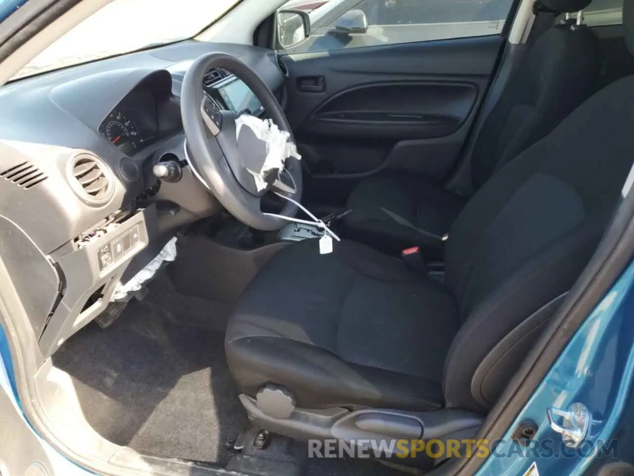 7 fotografías del automóvil dañado ML32FUFJ2MHF05467 MITSUBISHI MIRAGE 2021