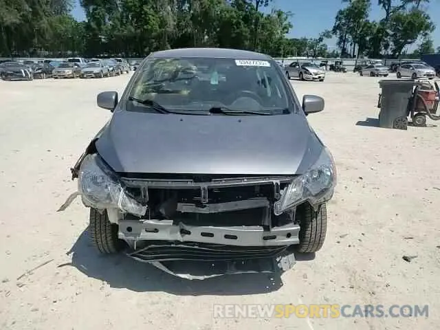 11 fotografías del automóvil dañado ML32FUFJ3MHF01525 MITSUBISHI MIRAGE 2021