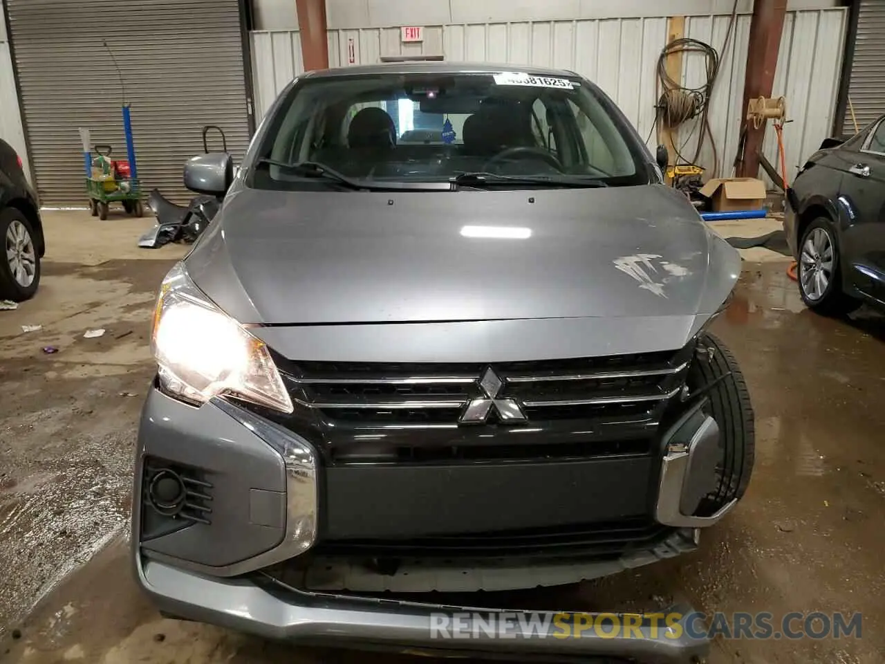 5 fotografías del automóvil dañado ML32FUFJ3MHF02979 MITSUBISHI MIRAGE 2021