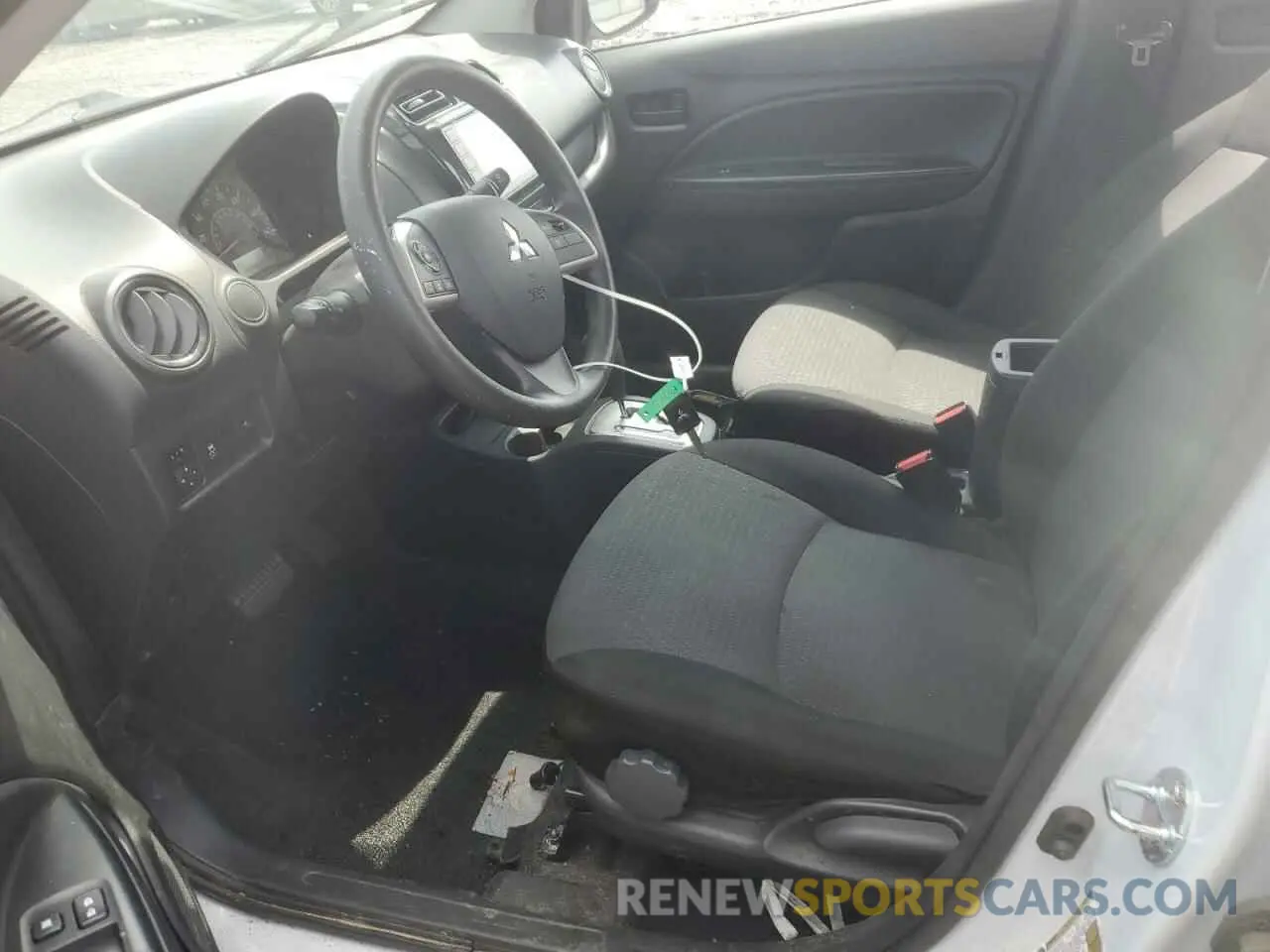 7 fotografías del automóvil dañado ML32FUFJ3MHF03713 MITSUBISHI MIRAGE 2021