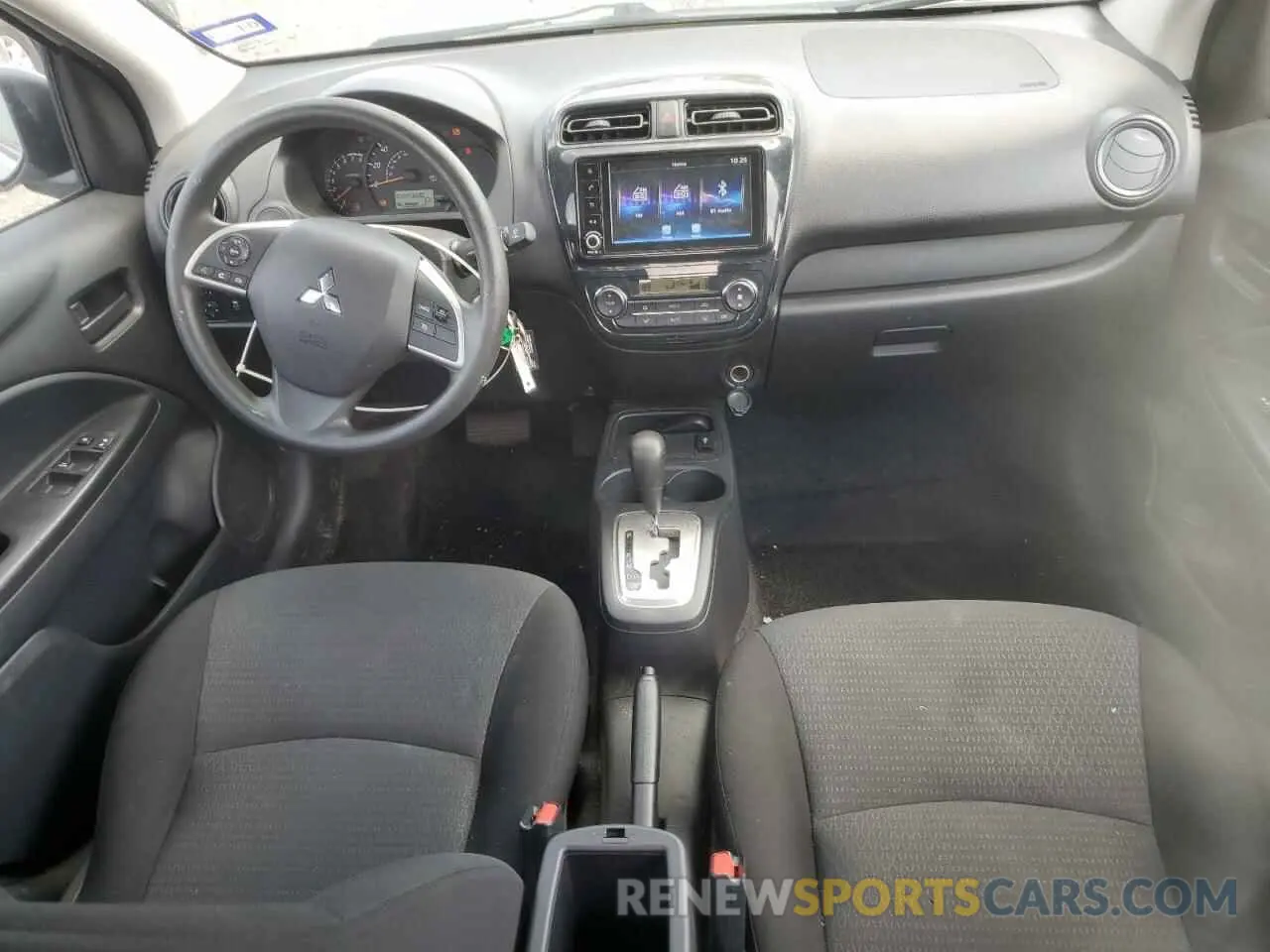 8 fotografías del automóvil dañado ML32FUFJ3MHF03713 MITSUBISHI MIRAGE 2021
