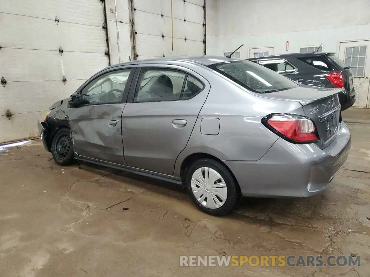 2 fotografías del automóvil dañado ML32FUFJ4MHF02859 MITSUBISHI MIRAGE 2021