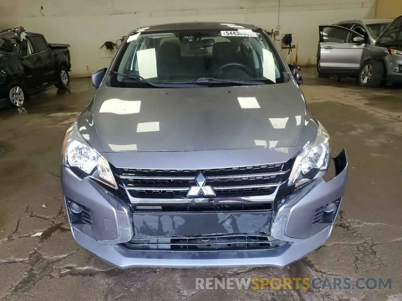 5 fotografías del automóvil dañado ML32FUFJ4MHF02859 MITSUBISHI MIRAGE 2021