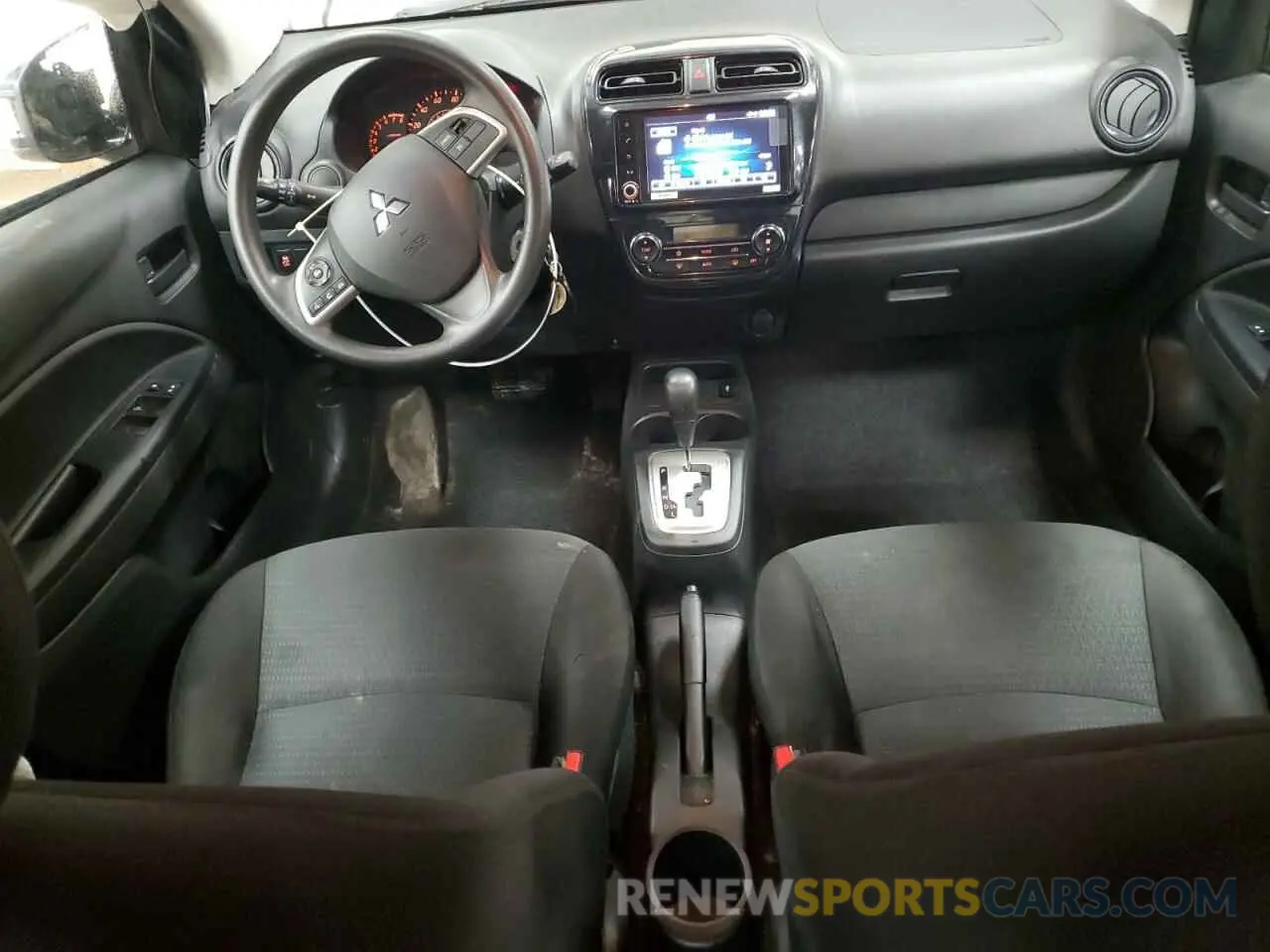 8 fotografías del automóvil dañado ML32FUFJ4MHF02859 MITSUBISHI MIRAGE 2021