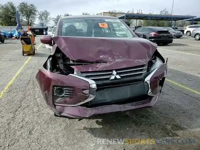 11 fotografías del automóvil dañado ML32FUFJ4MHF02893 MITSUBISHI MIRAGE 2021