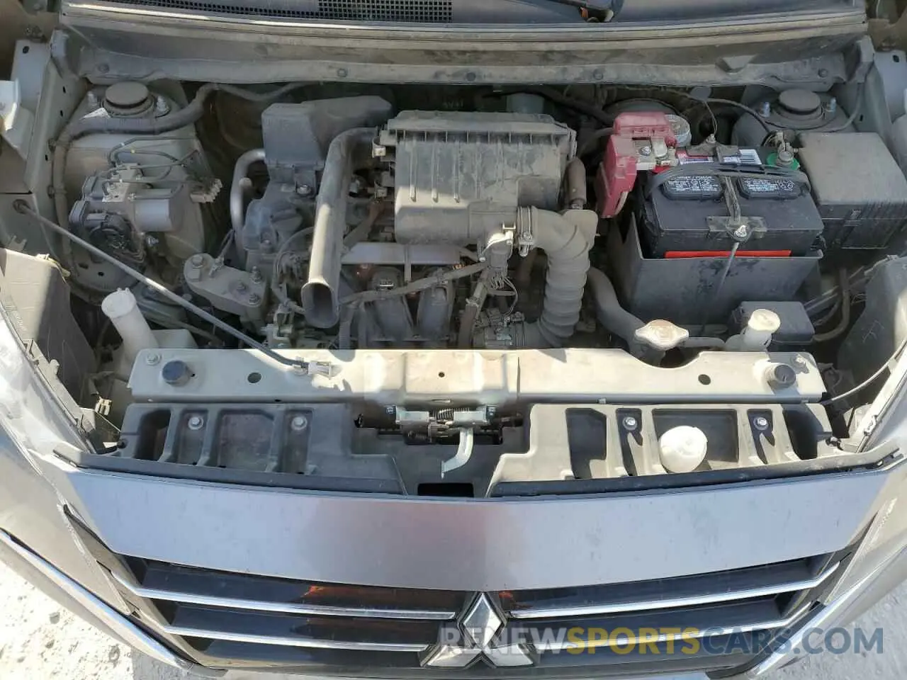 11 fotografías del automóvil dañado ML32FUFJ4MHF03428 MITSUBISHI MIRAGE 2021