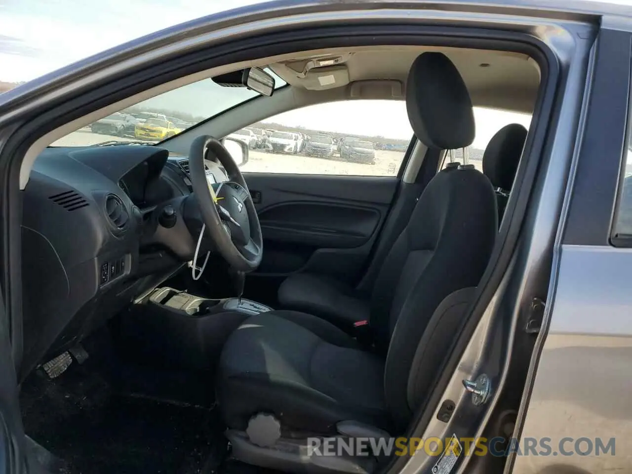 7 fotografías del automóvil dañado ML32FUFJ4MHF03428 MITSUBISHI MIRAGE 2021