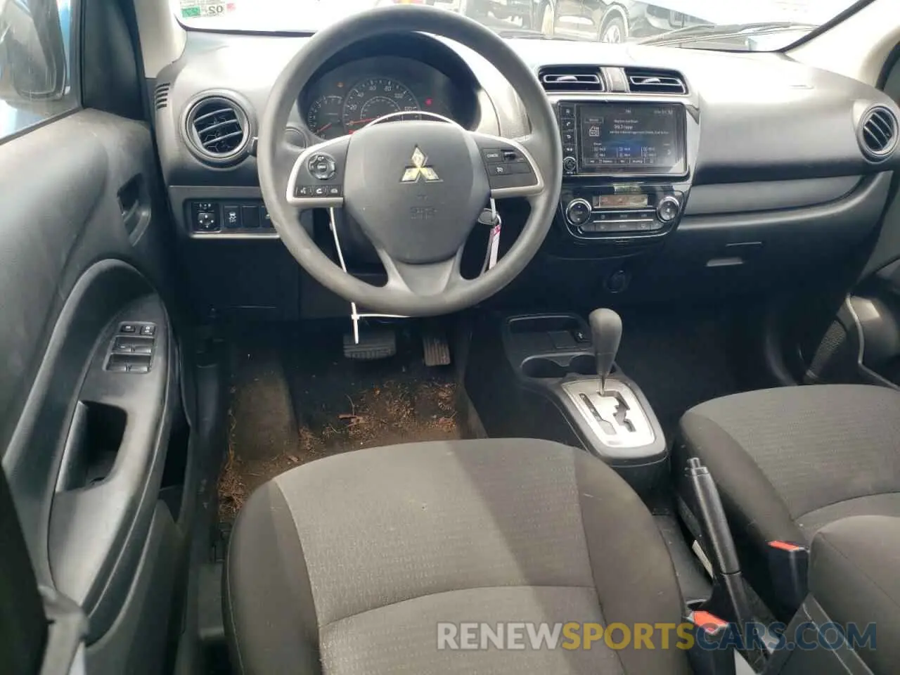 8 fotografías del automóvil dañado ML32FUFJ4MHF03509 MITSUBISHI MIRAGE 2021