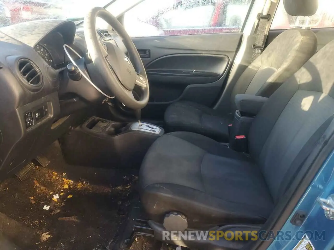 7 fotografías del automóvil dañado ML32FUFJ7MHF00913 MITSUBISHI MIRAGE 2021