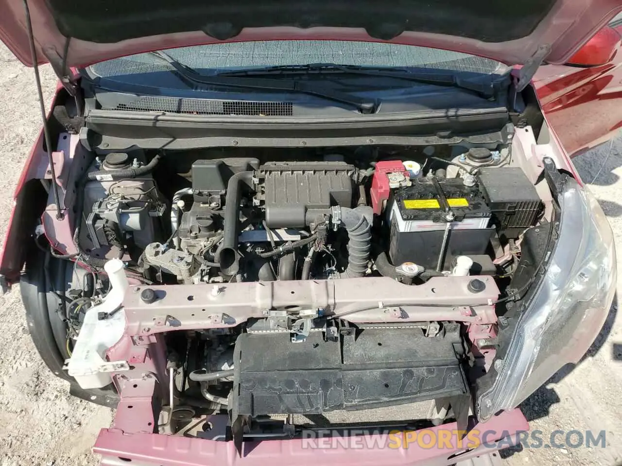 11 fotografías del automóvil dañado ML32FUFJ7MHF04301 MITSUBISHI MIRAGE 2021